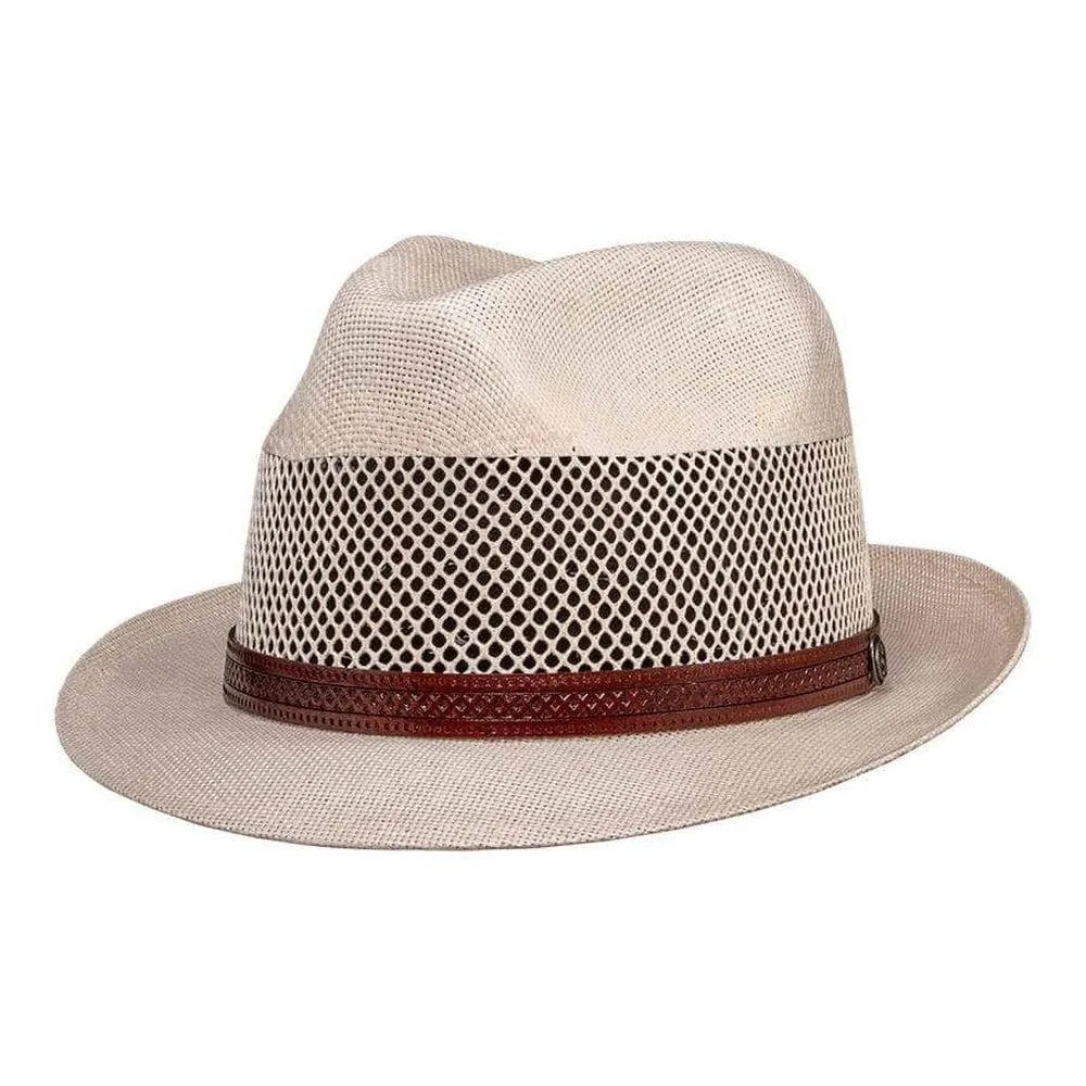 Tuscany | Womens Fedora Straw Trilby Hat