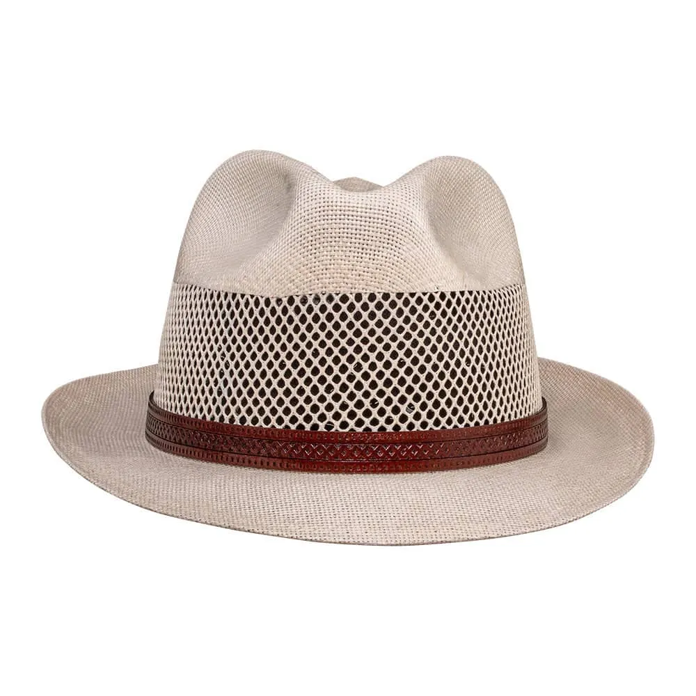 Tuscany | Womens Fedora Straw Trilby Hat