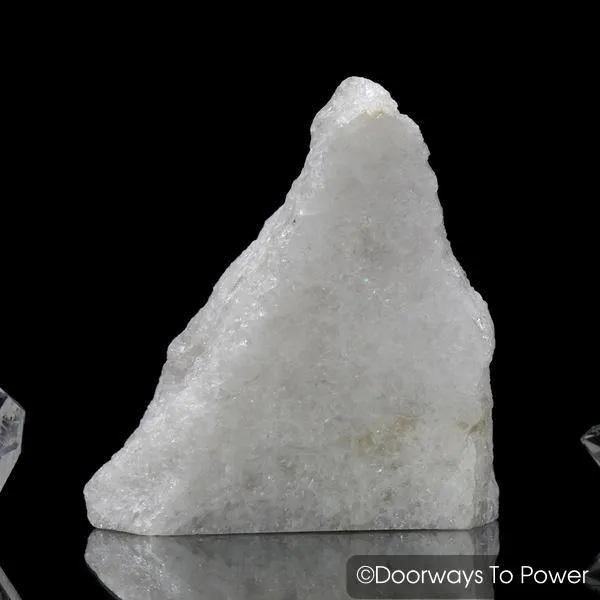 White Azeztulite Crystal Azozeo Super Activated Altar Stone