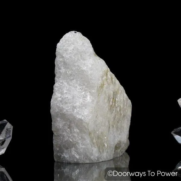 White Azeztulite Crystal Azozeo Super Activated Altar Stone