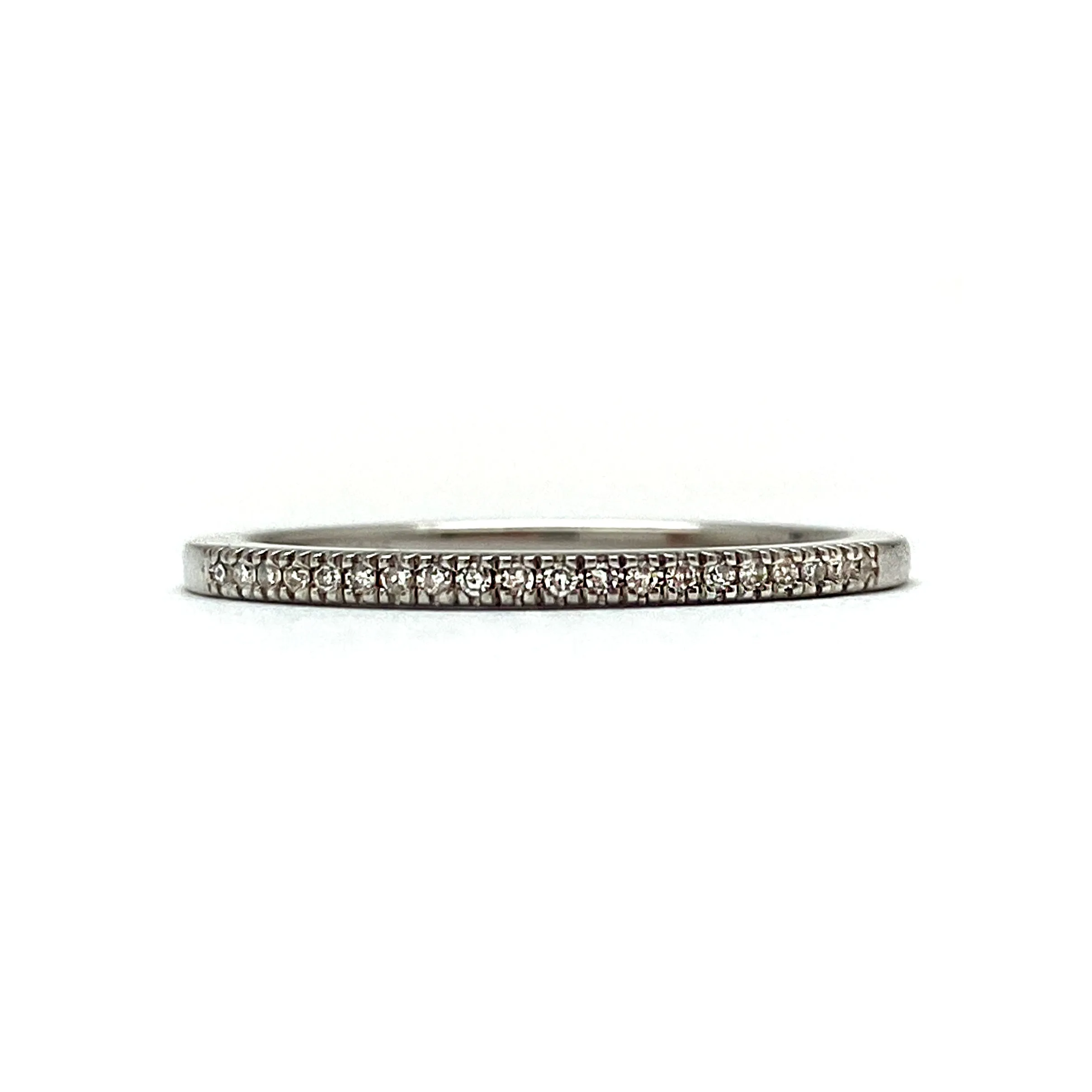 White Gold and Diamond Ring