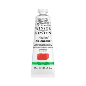 Winsor & Newton Artists' Oil Colour 37ml - S4 - Cadmium-Free Scarlet