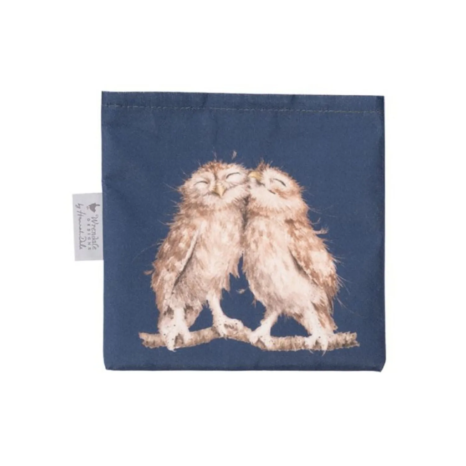 Wrendale 44cm Birds of a Feather Owl Foldable Shopping Bag